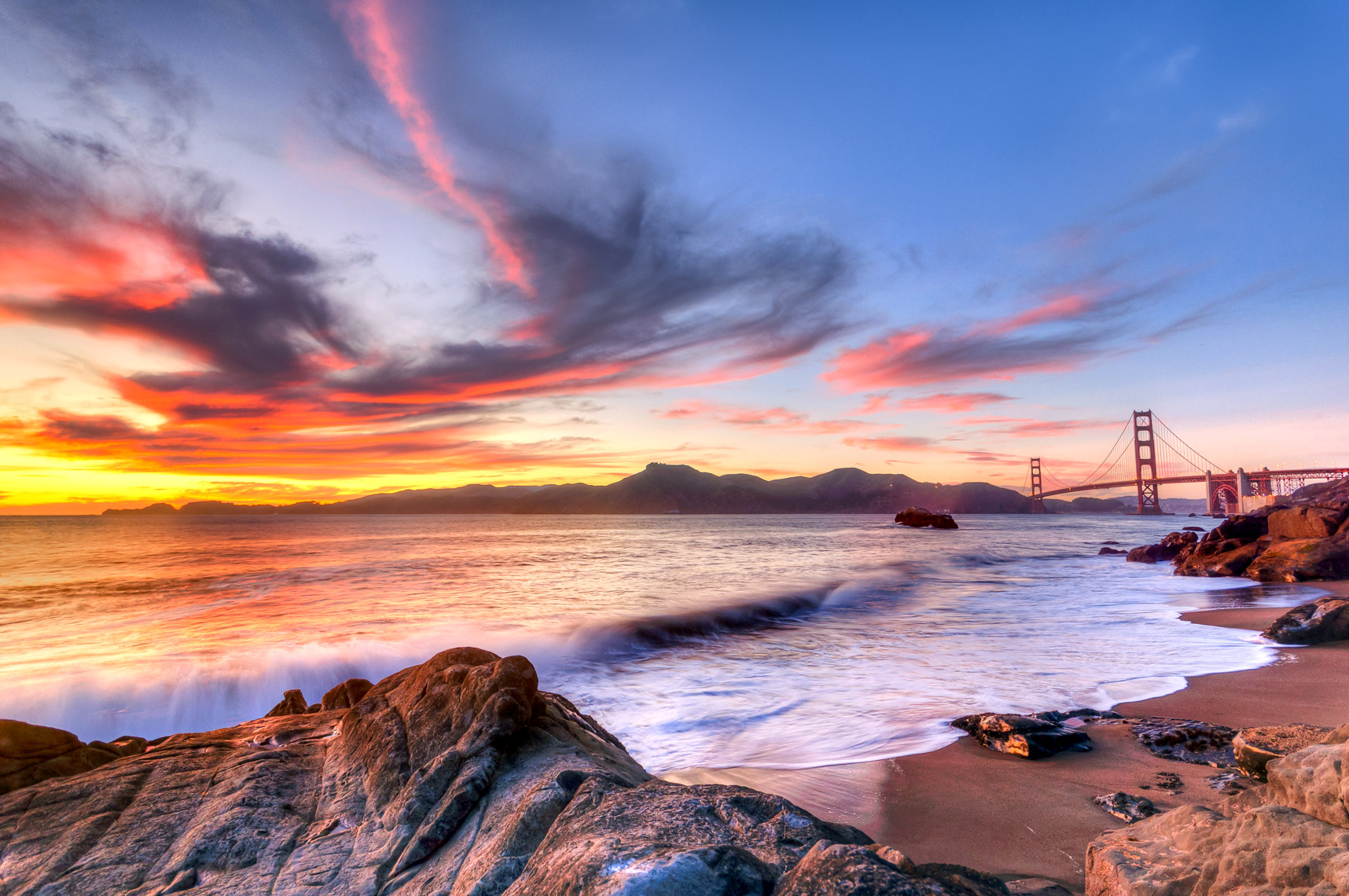 Baker Beach Sunset