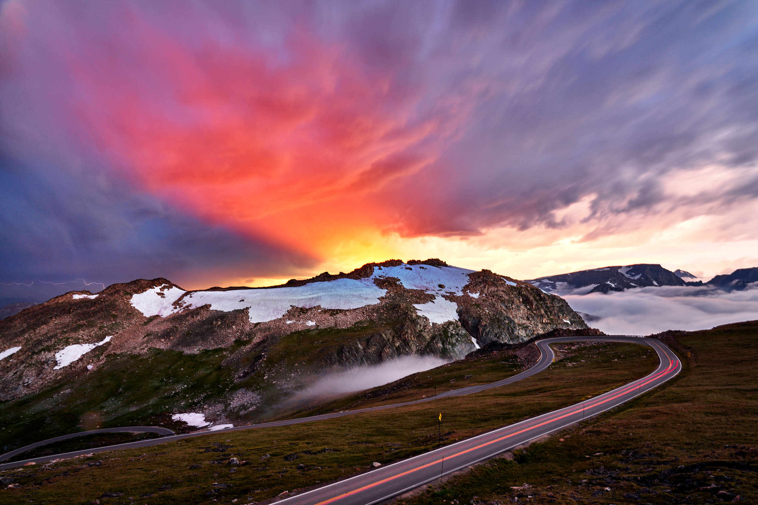 Beartooth Pass Sunset