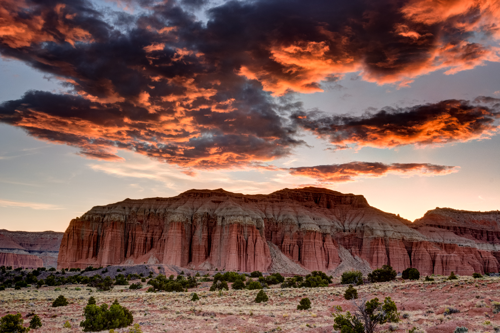 Cathedral Valley Sunrise
