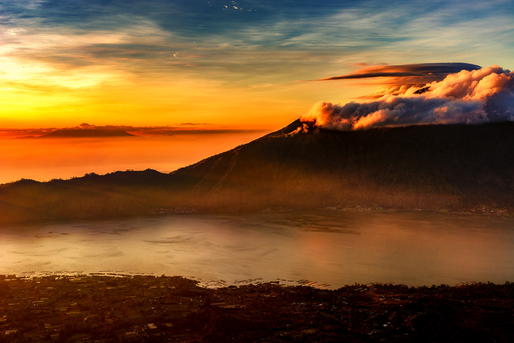 Mt. Batur Caldera Sunrise