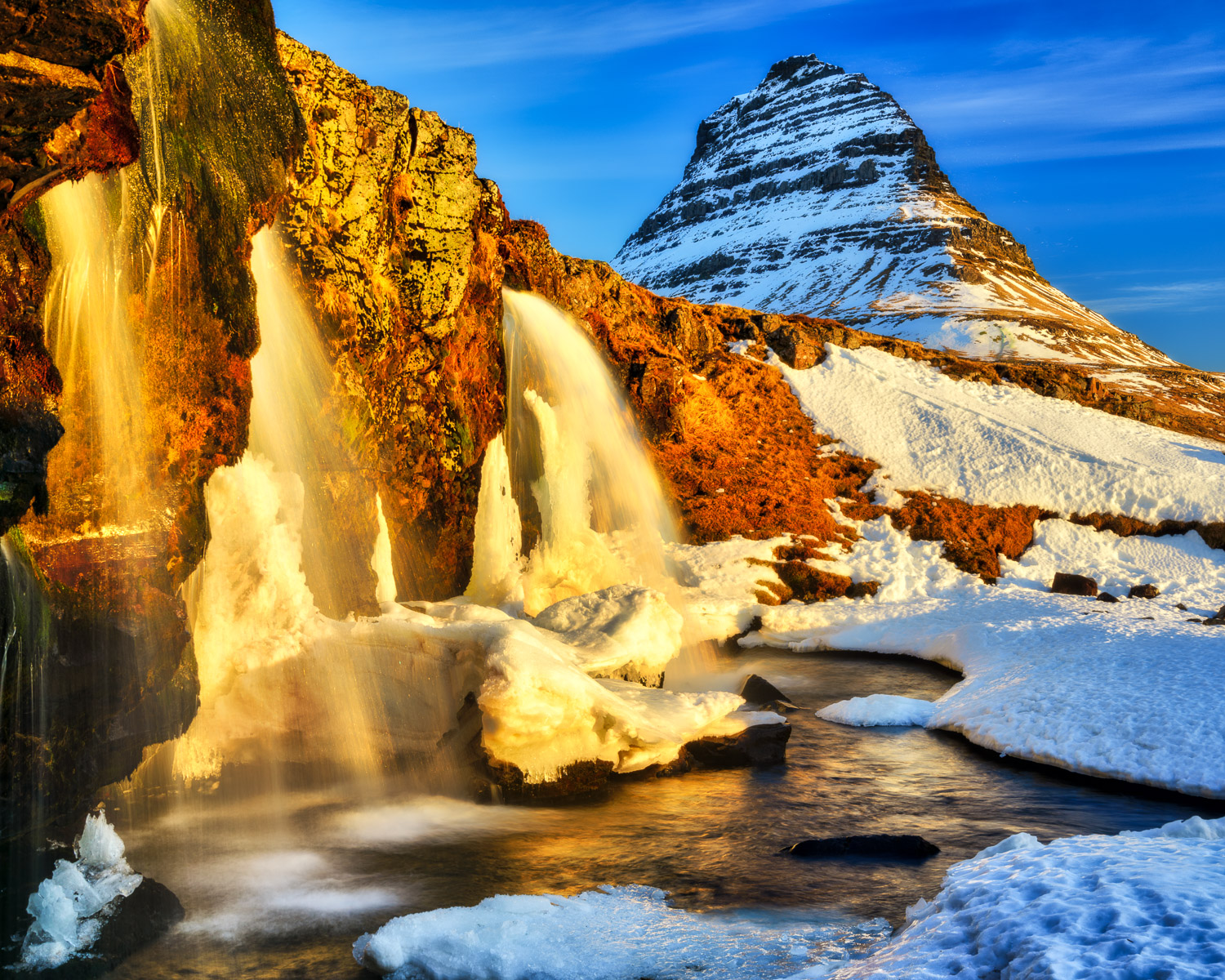 Kirkjufellsfoss Sunrise