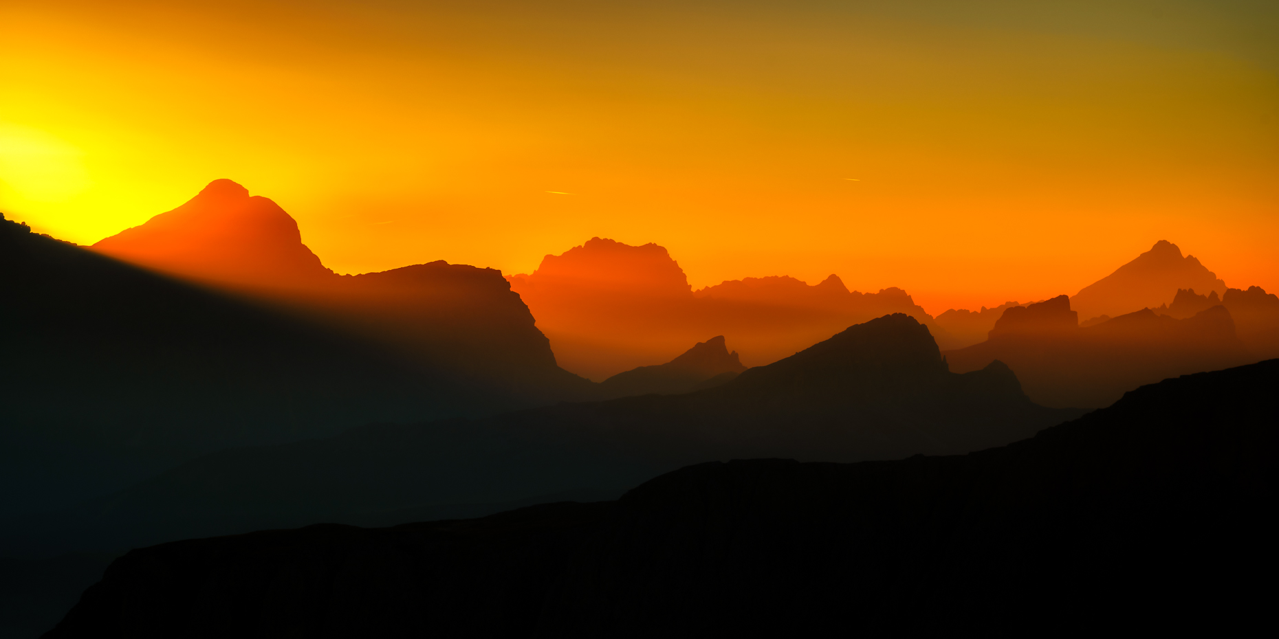 Sea of Peaks Sunrise